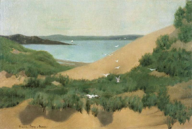 William Stott of Oldham The Little Bay oil painting image